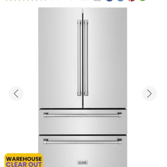 I’m selling a brand new refrigerator/freezer - Picture 2 of 2